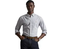 Рубашка-оксфорд Polo Ralph Lauren Performance с влагоотводящими свойствами