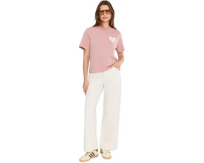 Футболка Trip Lisa Tee AllSaints с принтом в виде сердца
