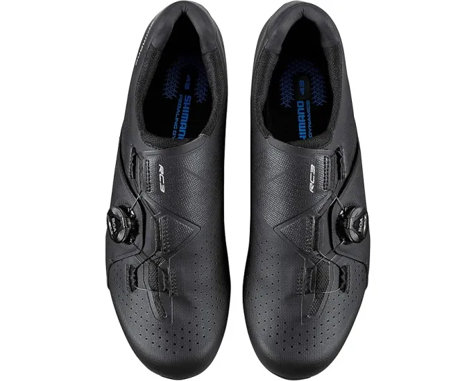 Шоссейные велотуфли Shimano RC3 с системой BOA для эффективной передачи усилия