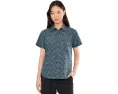 Marmot рубашка AirExchange Novelty с коротким рукавом Light Mauve Plaid
