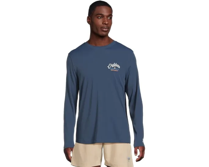 Лонгслив Chubbies The Surf Skin с защитой UPF 50+ и влагоотводящими свойствами