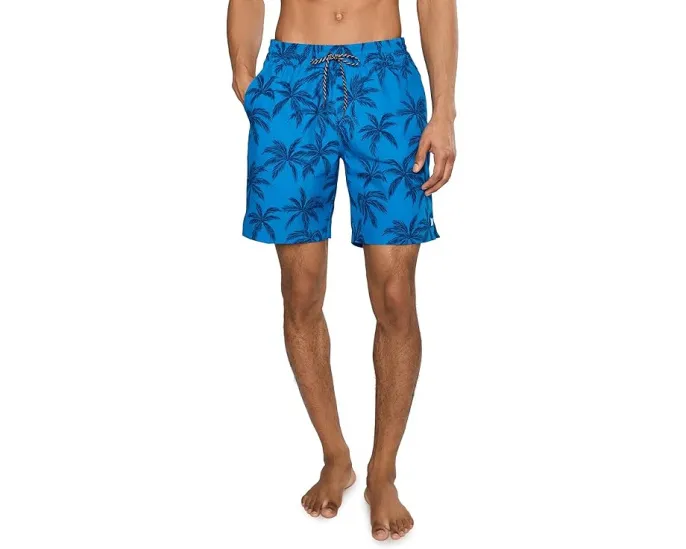 Плавки Hurley Palms Volley с четырехсторонним растяжением и защитой UPF 50+