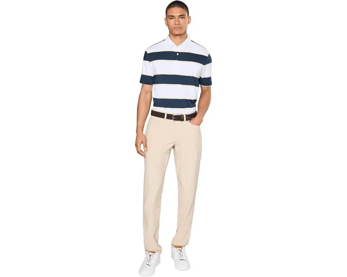 Polo футболка adidas Golf Ultimate365+ с широкой полосой и технологией CLIMACOOL®