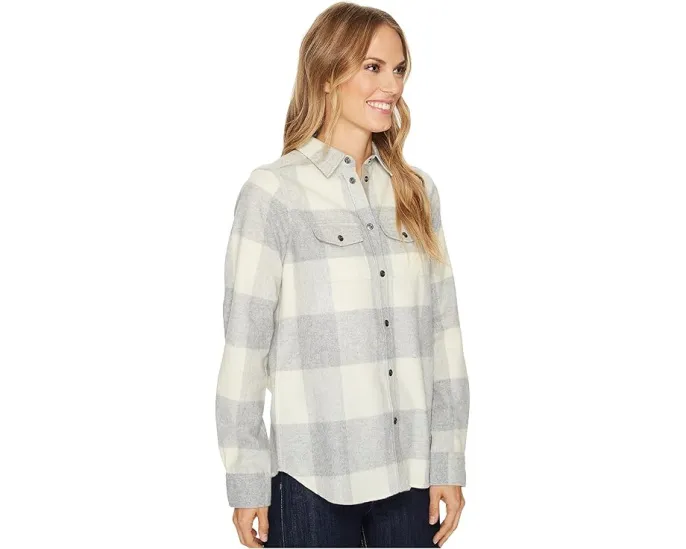 Рубашка Canada Shirt от Fjällräven из фланели с добавлением шерсти