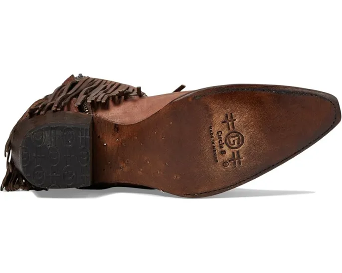 Сапоги Corral Boots L6072 с бахромой и молнией в стиле вестерн