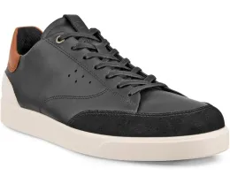 Кроссовки ECCO Street Lite Court из мягкой кожи с ретро-стилем