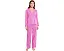 Long Sleeve Notch Collar Long Pants PJ Set