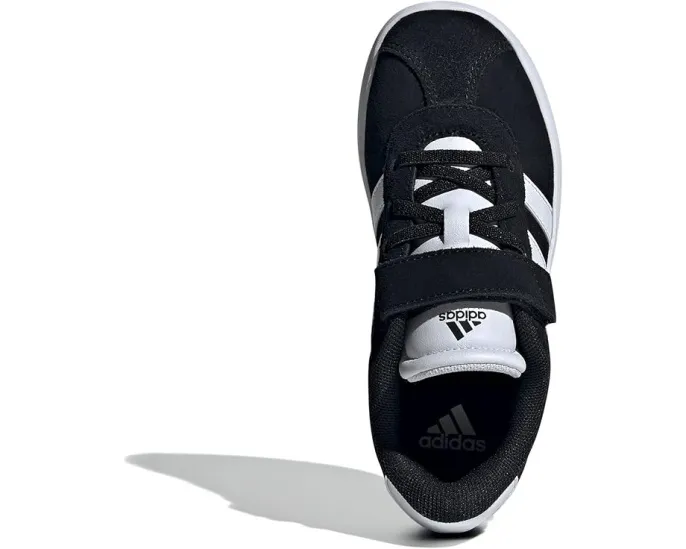 Кроссовки Adidas VL Court 3.0 с эластичными шнурками для детей