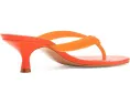 Босоножки Rob Heel Sandals от FARM Rio на каблуке с отделкой из поливинилхлорида