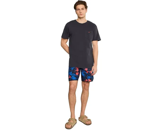 Плавки Quiksilver Jetty Bloom 19 с цветочным принтом