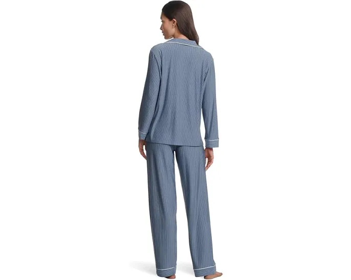 Eberjey Пижамный комплект Gisele Printed Long из мягкого модала