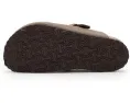 Детские сабо Birkenstock Boston из искусственной кожи с контурной стелькой