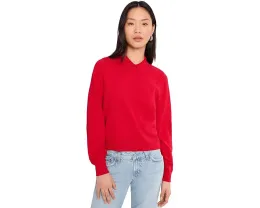 Свитер поло Phoebe Polo Sweater с воротником и длинными рукавами