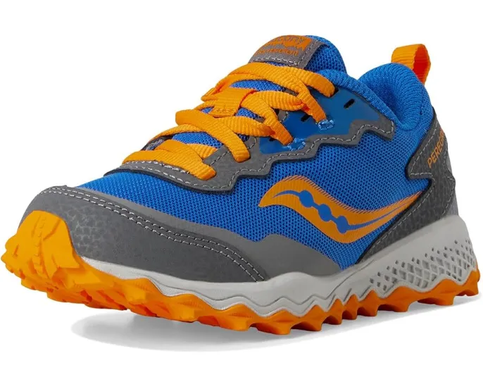 Детские кроссовки Saucony Peregrine Shield KDZ с влагоотталкивающим верхом