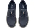 Clarks Sailview Lace кроссовки из натуральной кожи с круглым носком