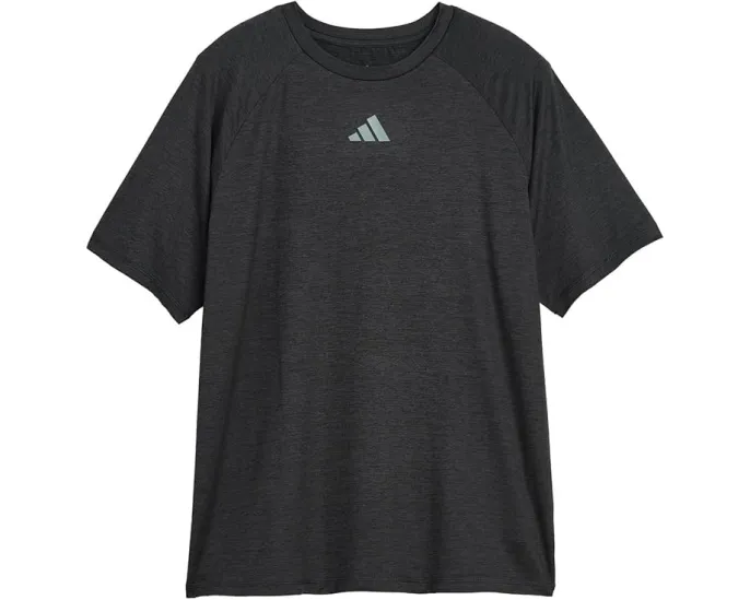 adidas Kids Футболка Raglan Poly с регланными рукавами для активного отдыха
