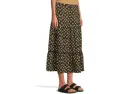 Юбка миди Toad&Co Marigold с ярусами из органического хлопка и TENCEL