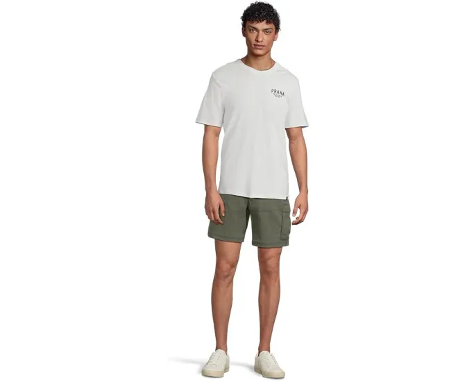 Шорты Prana Stretch Zion с защитой UPF 50+ и быстросохнущей тканью