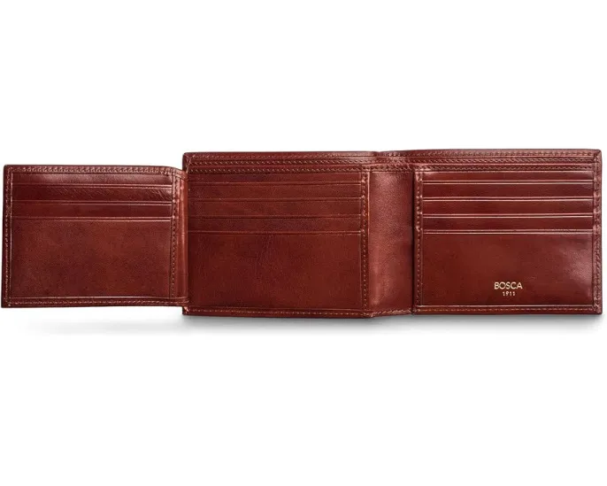 Bosca Old Leather Collection Continental ID Wallet портмоне с отделением для удостоверения