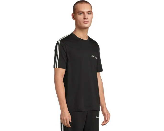 Футболка с логотипом Armani Exchange из комфортного хлопка