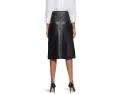 Юбка NYDJ A-Line Skirt с разрезом спереди и длиной до колена
