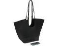 Сумка AllSaints Ara East/West Tote через плечо из овечьей кожи черная