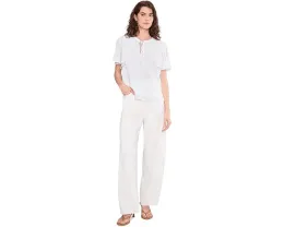 Блузка с завязкой и рукавами-крылышками Vince Camuto