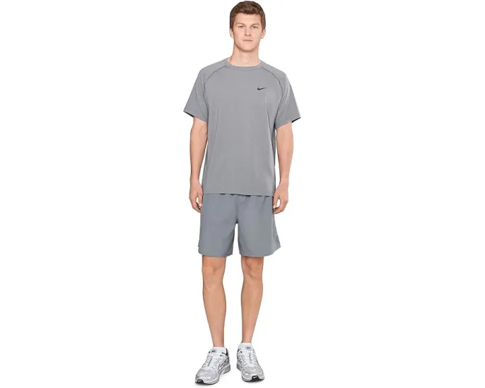 Фитнес топ Nike Ready Dri FIT с коротким рукавом и технологией отвода влаги