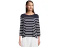 Топ Tommy Bahama Bahama Bliss с 3/4 рукавом и горизонтальными полосками
