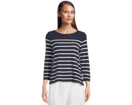 Топ Tommy Bahama Bahama Bliss с 3/4 рукавом и горизонтальными полосками