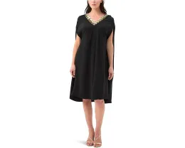 Платье Masquerade 3 в стиле кафтан с рукавами-накидкой