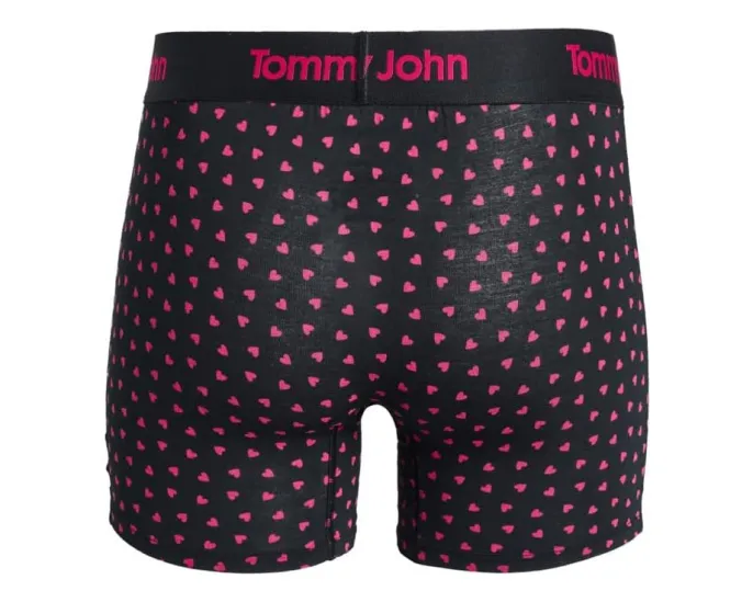 Боксеры Tommy John Second Skin Modal 4 дюйма (10.16 см) с рисунком и ластовицей