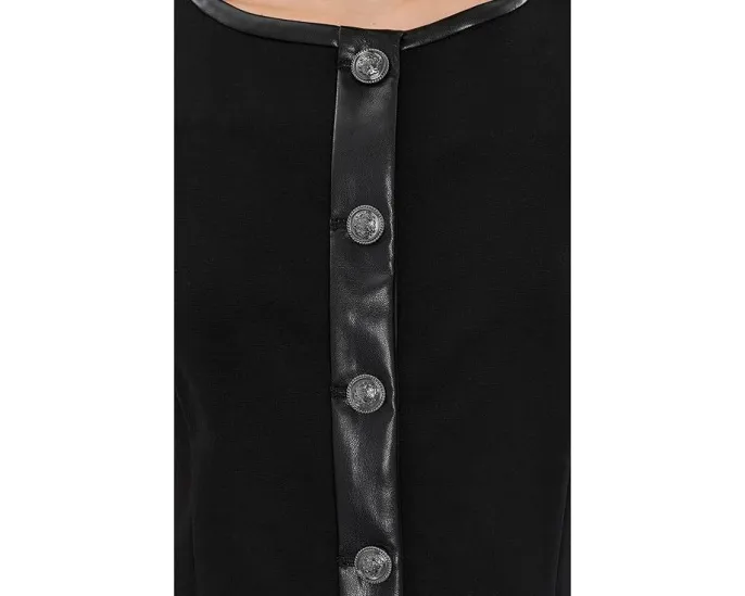 Жилет Liverpool Los Angeles с лодочкой и отделкой из искусственной кожи