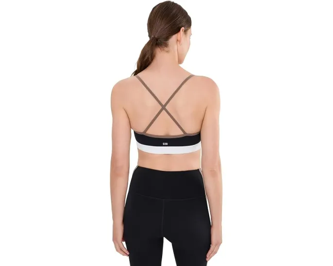 Спортивный бюстгальтер Splits59 Scottie Airweight Bra черного цвета