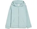 Детская толстовка Foundations Fleece Full Zip от Puma бледно-голубого цвета