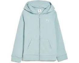 Детская толстовка Foundations Fleece Full Zip от Puma бледно-голубого цвета