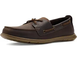 Туфли Clarks Flexway 2 Eye из нубука с гибкой резиновой подошвой