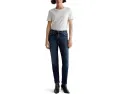 Джинсы AG Jeans Mari Mid Rise Slim Straight с прямым кроем и средней посадкой