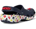 Кроксы Crocs Kids с принтом Микки Мауса и стразами Jibbitz