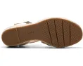 Сандалии Clarks Sabina Strap на клиновидном каблуке с перекрестными ремешками