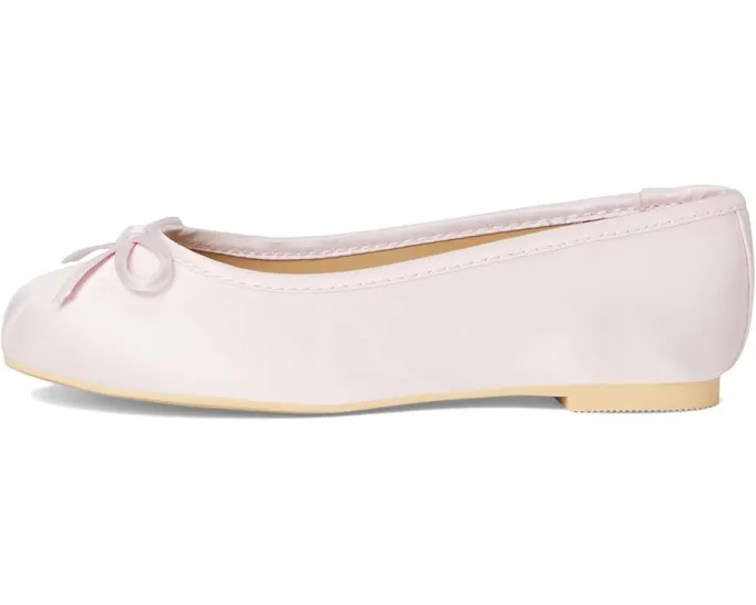 Детские атласные балетки Janie and Jack с бантом и квадратным мысом
