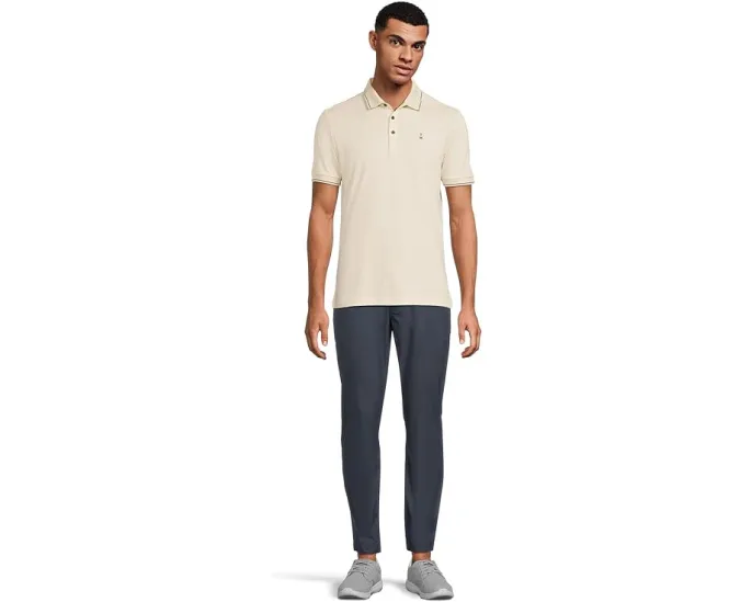 Футболка-поло Happier Hour от TravisMathew из хлопка с контрастными деталями