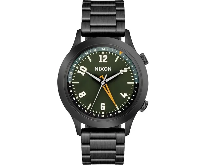 Наручные часы Nixon Drifter 40 с функцией GMT и водонепроницаемостью 100 м