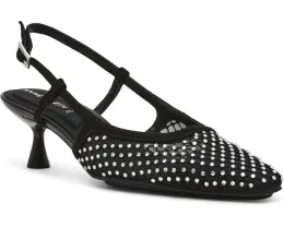 Туфли Thia от Anne Klein на расклешенном каблуке с отделкой стразами