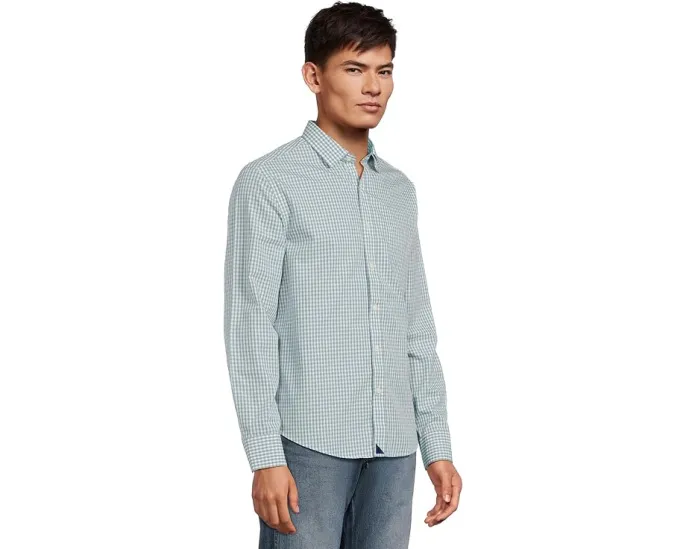 Рубашка UNTUCKit с длинными рукавами Wrinkle-free Lawrence в клетку