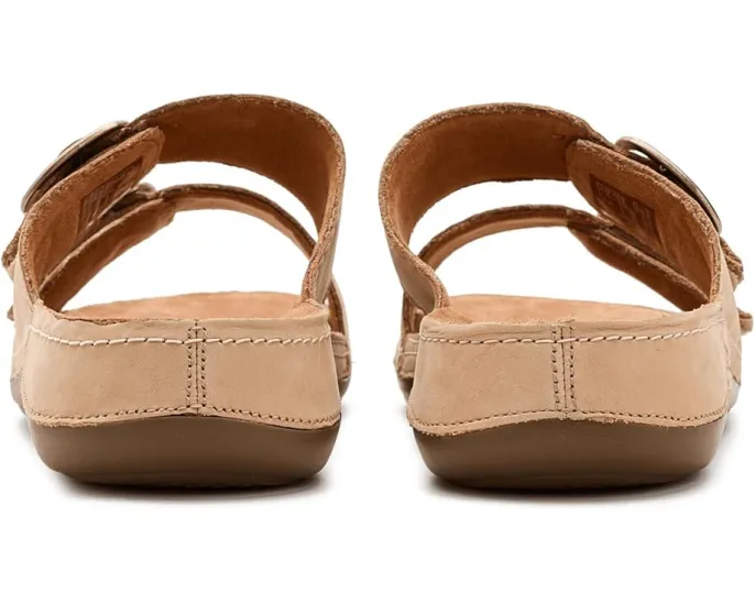 Сандалии Clarks Cecily Step на клине с пряжками и подошвой из термопластичной резины
