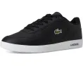 Кроссовки T-base из кожи с вышитым крокодилом Lacoste