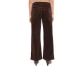 Вельветовые джинсы Petite Jeans Corduroy High-Rise Wide Leg KUT from the Kloth коричневые