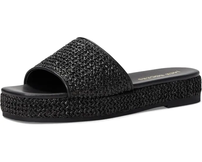 Сандалии Jack Rogers Bay Flatform на платформе с верхом из кожи и подошвой из резины