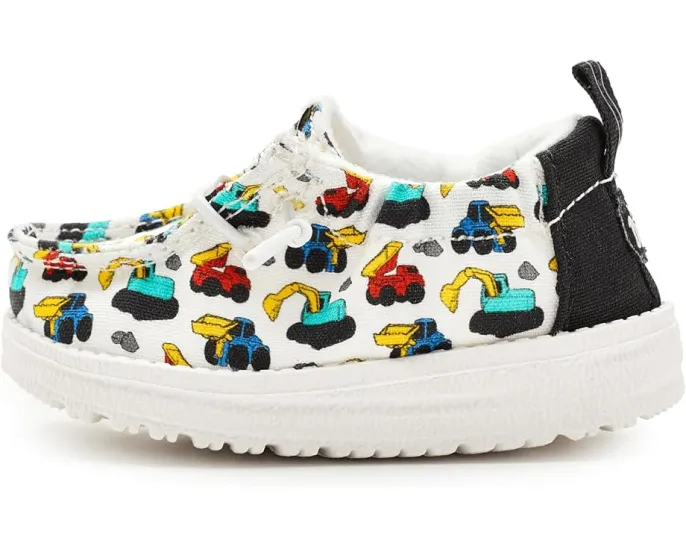 Hey Dude Kids LILDUDE Slip-On Novelty первые ботинки с эластичными шнурками